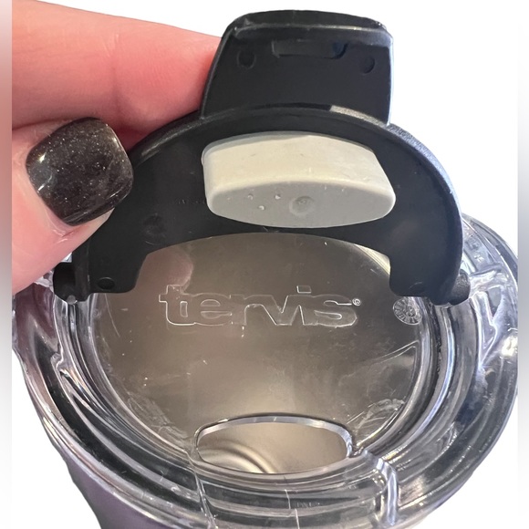 Good Vibes Double Wall Insulated Cup with Tervis Flip Lid Purple - Picture 5 of 6